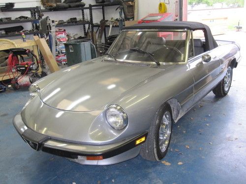 1990 alfa romeo spider - great shape, needs a new home