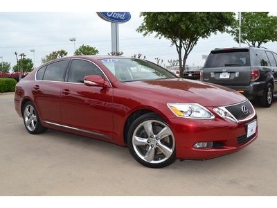 2011 lexus gs350 luxury pack, navigation, backup camera, sunshade, 1-owner trade