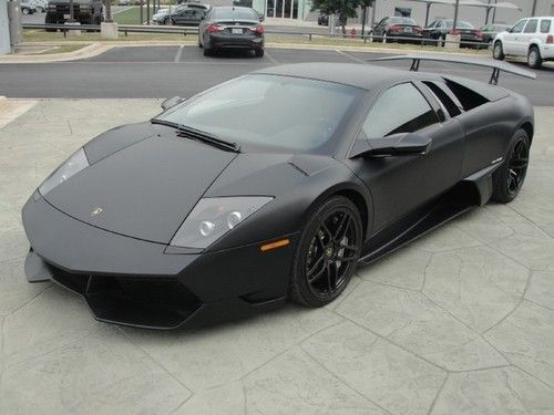 2010  superveloce...only 4k miles matte black..full clear bra #339 of 350