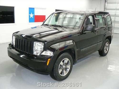 2008 jeep liberty sport 3.7l v6 6speed alloy wheels 32k texas direct auto