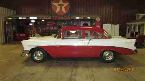 1956 Chevrolet Crimson & Pearl, image 3