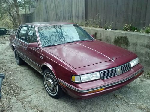 1988 oldsmobile cutlass ciera brougham sedan 4-door 2.5l