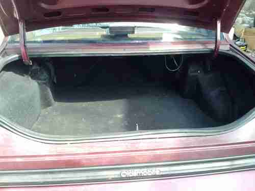 1988 Oldsmobile Cutlass Ciera Brougham Sedan 4-Door 2.5L, image 10