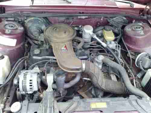 1988 Oldsmobile Cutlass Ciera Brougham Sedan 4-Door 2.5L, image 11