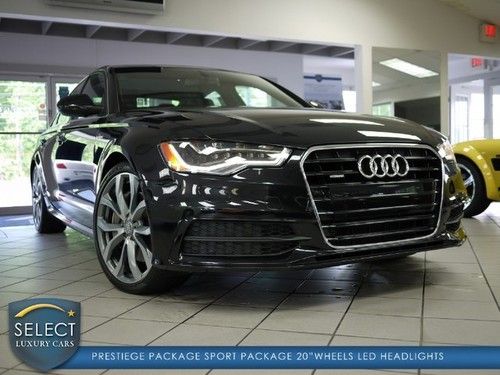 Stunning a6 3.0 prestige &amp; sport package vent seats 20 whls nav sat pristine