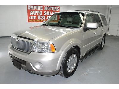 04 lincoln navigator 4wd nav/dvd no reserve