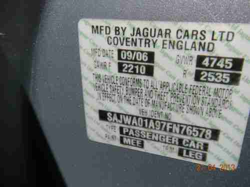 2007 JAGUAR