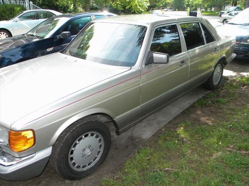 Mercedes-benz 420sel low miles!!! no reserve!!! mercedes