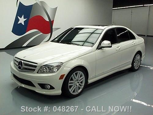 2009 mercedes-benz c300 sport automatic sunroof 60k mi texas direct auto