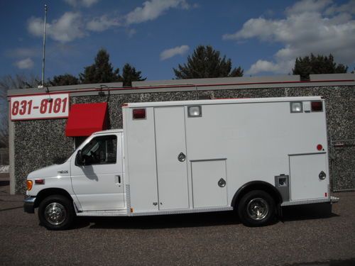 2004 ford e-450 ambulance diesel only 45,818 miles no reserve