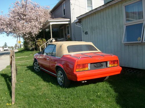 1985 chevrolet cavalier type-10 convertible 2-door 2.8l