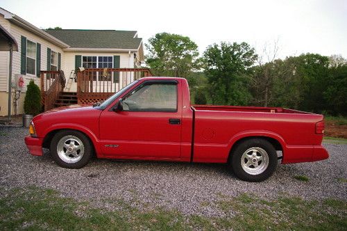 Red, good condition, regular cab