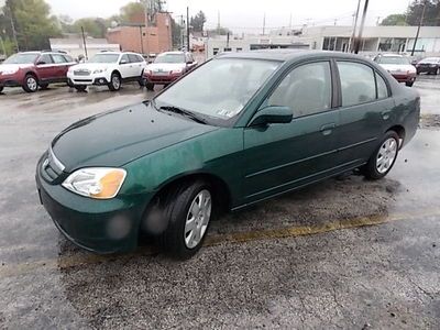 2001 honda civic ex, one owner, no reserve, x clean