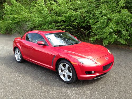 Sunroof leather manual transmission red