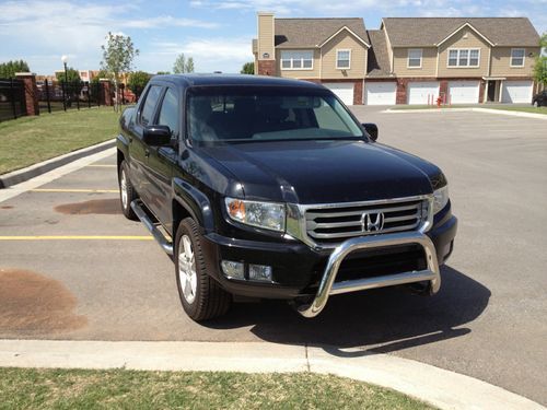 2012 ridgeline rtl w/ navigation! leather! warranty! black/black! 3800 miles!