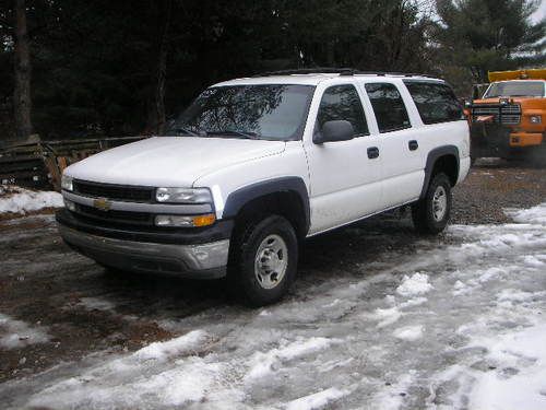 2002 chevy suburban 2500 hd 2wd barn doors no reserve