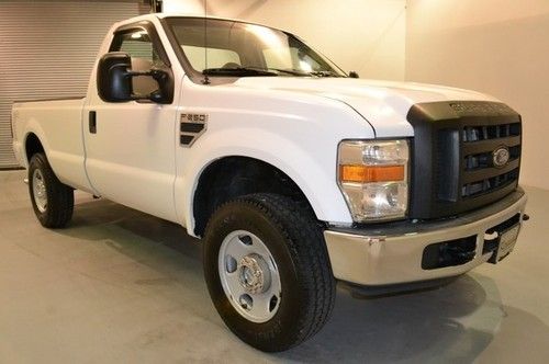 Ford f-250 xl 4x4 v8 5.4l super duty auto cd clean carfax great condition