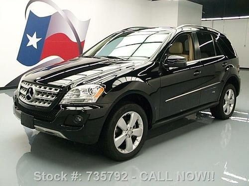 2011 mercedes-benz ml350 4matic awd sunroof nav 17k mi texas direct auto