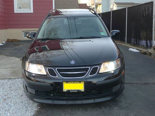 Saab 9-3 aero sport combi, black, 6-speed at,88,000 miles 2.8l turbo 250hp