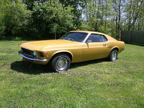 1970 mustang fastback 428cj automatic w/ air conditioning fully restored