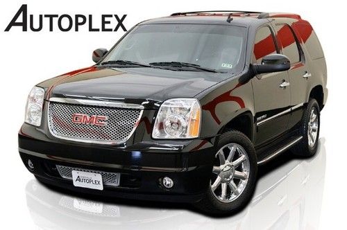 Yukon denali! one owner! navigation sunroof rear dvd! awd!