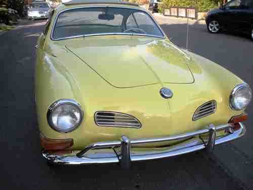 1970 Volkswagen Karmann Ghia Ragtop, image 2