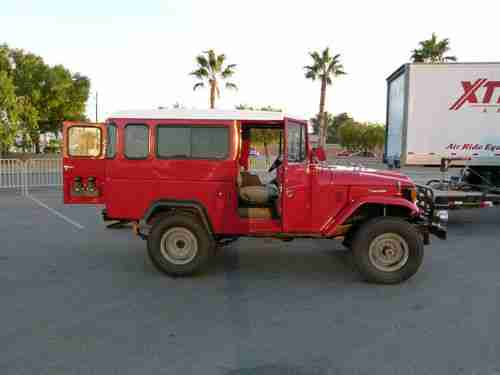 82 TOYOTA LAND CRUISER TURBO DIESEL 5 SPEED 75MPH FJ43 WAGON RESTORED NEAR MINT, US $65,000.00, image 2