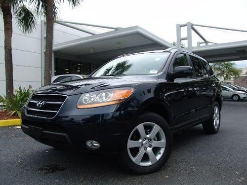 2009 hyundai santa fe limited low miles