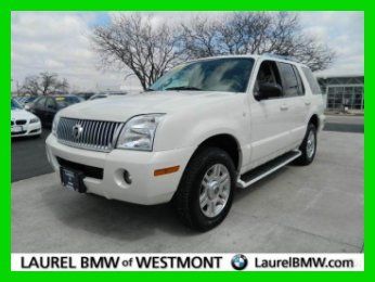 2004 mercury mountaineer premium 04 leather moon 4.6l v8 16v automatic awd suv