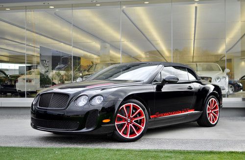 2012 bentley gtc supersports convertible isr