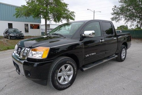 2013 nissan titan sv 5.6l v8 crew cab abs cruise alloys just 4k mi