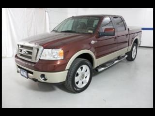 07 f150 supercrew king ranch 4x4, navi, sunroof, tonneau cover, clean 1 owner!