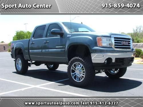 2008 gmc sierra slt all terrain new 7" mcgaughy's lift  off road tires