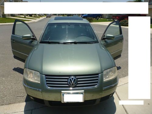 2002 volkswagen passat glx 4 motion sedan 4-door 2.8l