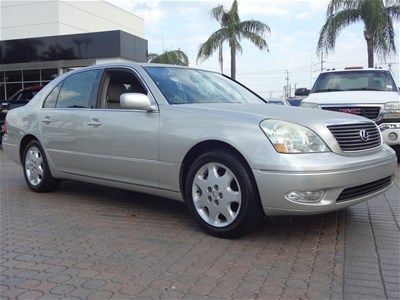 2003 ls430, leather clean, wood grain wheel, clean