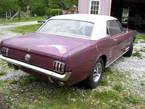 Vintage Classic Mustang Arizona Rust Free Straight Surviver W/ Ford V8 Muscle, image 3