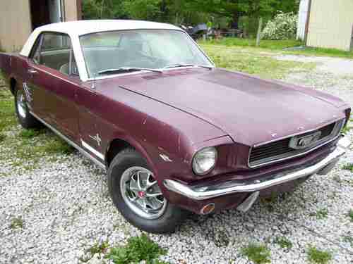Vintage Classic Mustang Arizona Rust Free Straight Surviver W/ Ford V8 Muscle, image 5