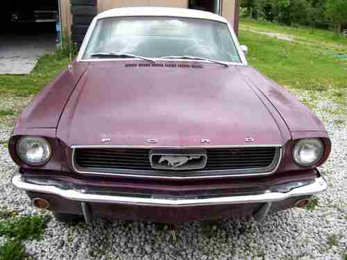 Vintage Classic Mustang Arizona Rust Free Straight Surviver W/ Ford V8 Muscle, image 6