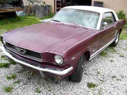 Vintage Classic Mustang Arizona Rust Free Straight Surviver W/ Ford V8 Muscle, image 7