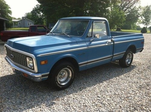 1972 chevrolet c-10 swb fleetside truck