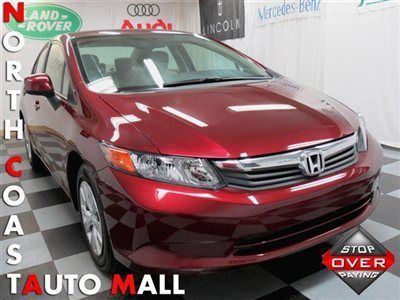 2012(12)civic lx 1.8l maroon/beige keyless cruise aux mp3 save huge!!!