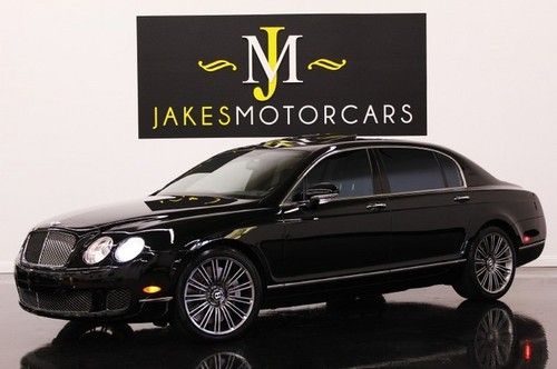 2009 flying spur speed, black/black, just serviced, pristine california car!!