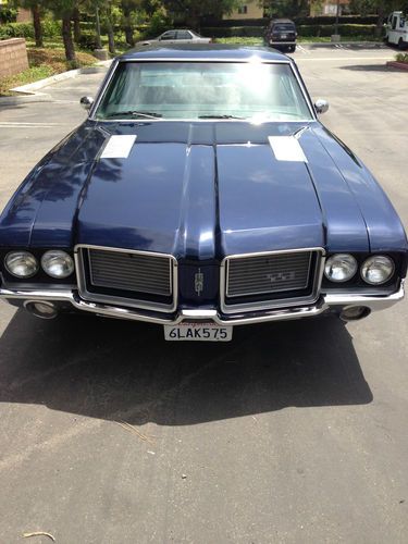 1972 oldsmobile cutlass s 7.5l