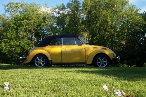 1976 volkswagen super beetle base convertible 2-door 1.6l