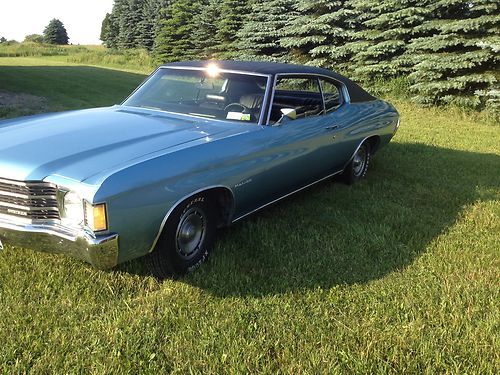 1972 chevrolet chevelle 2 door 305 v8