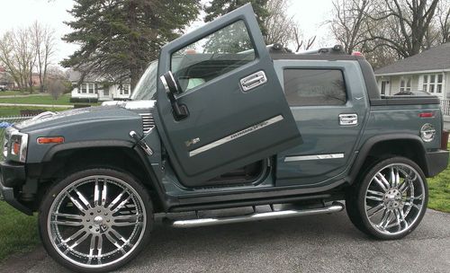 2005 custom hummer h2 sut lambo doors