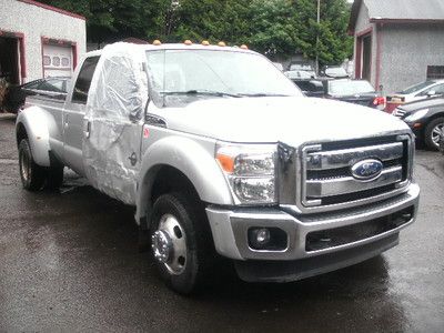 Repairable 2011 ford f450 crew 4x4 diesel