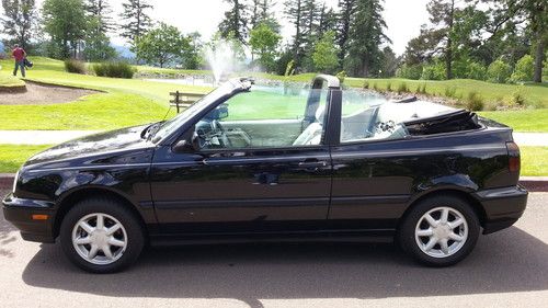 1997 volkswagen cabrio convertible low miles!!! 54k original  no reserve!!!