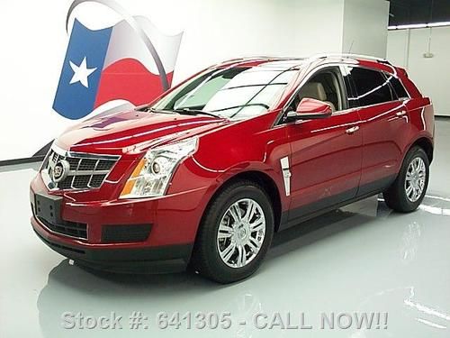 2010 cadillac srx pano sunroof nav rear cam 18's 57k mi texas direct auto