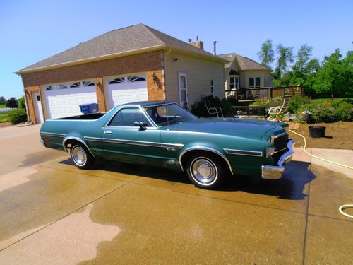 1977 ford ranchero 500 standard cab pickup 2-door 5.8l